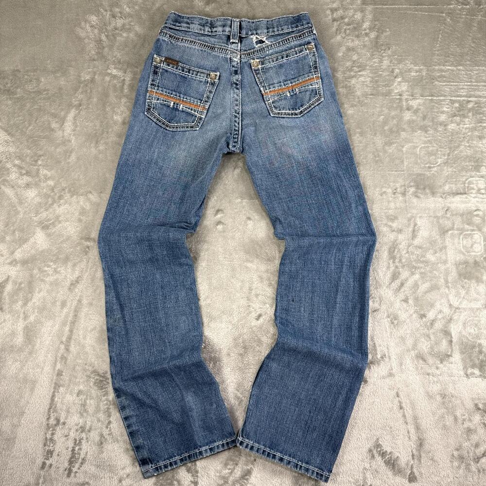 Ariat Jeans Youth Girls B4 Relaxed Bootcut Denim Pants Size 14 B31(j) - Picture 2 of 8